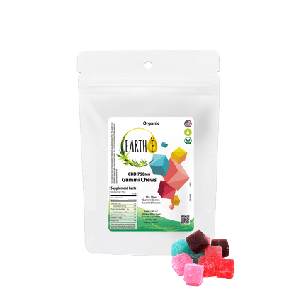 Natural CBD Gummie Chews | One Month Supply