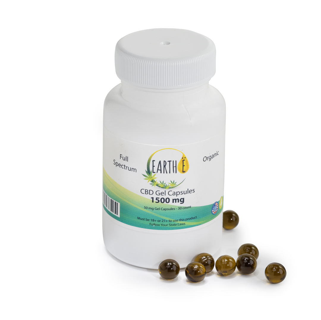 Organic CBD Gel Capsules |  Full Spectrum