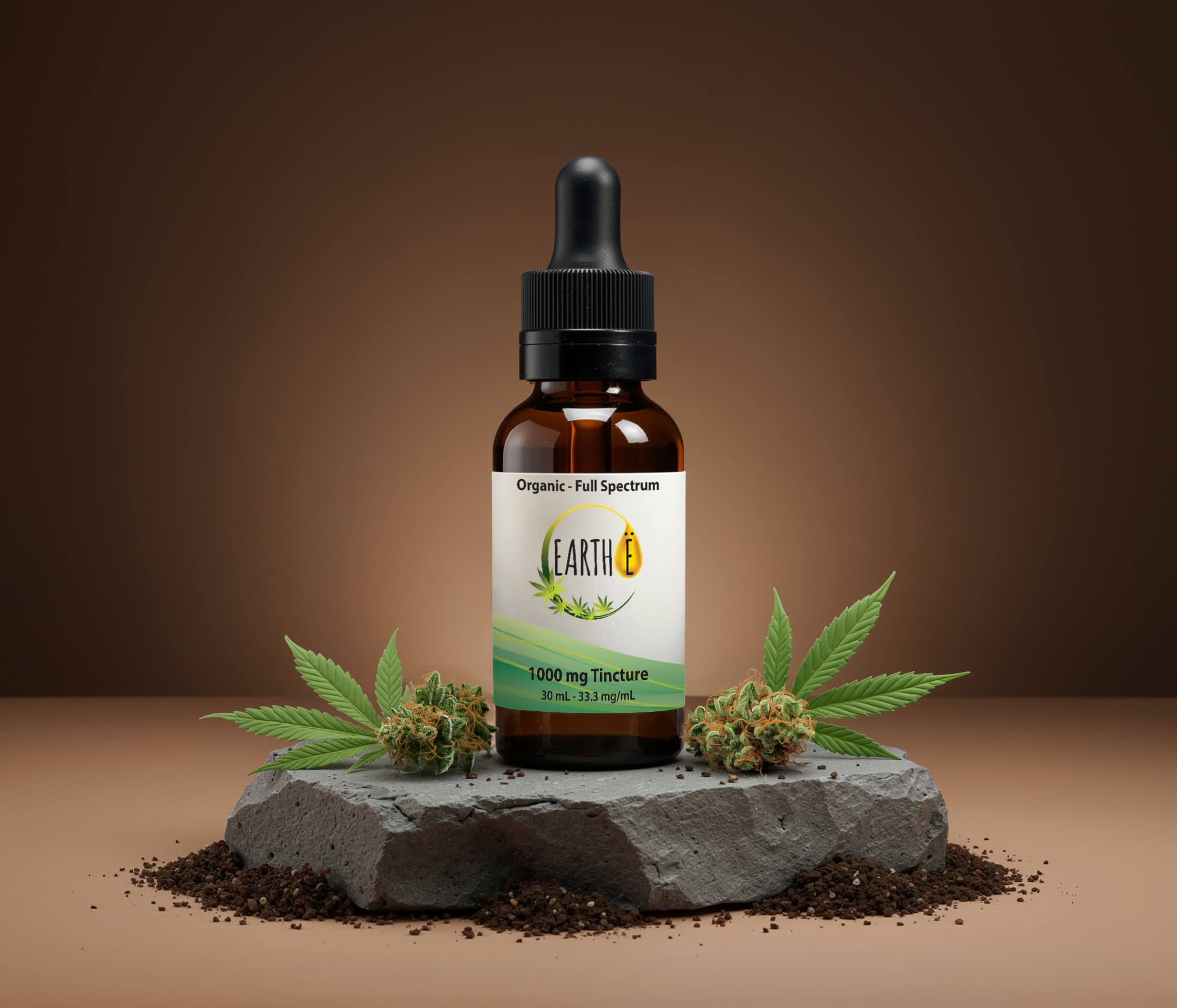 Organic Full Spectrum CBD Oil Tincture Drops