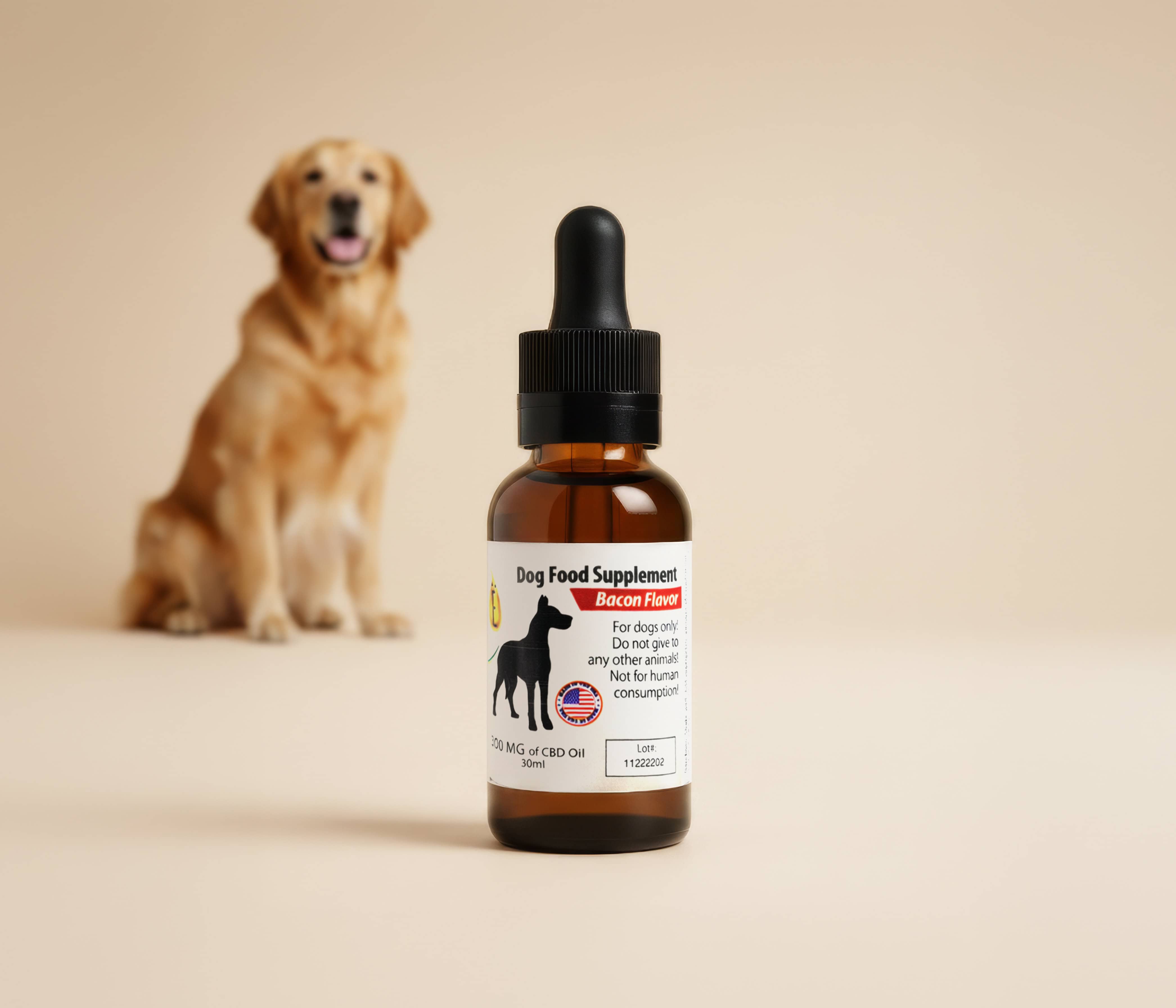 CBD Dog Formula Full Spectrum Drops | 300mg