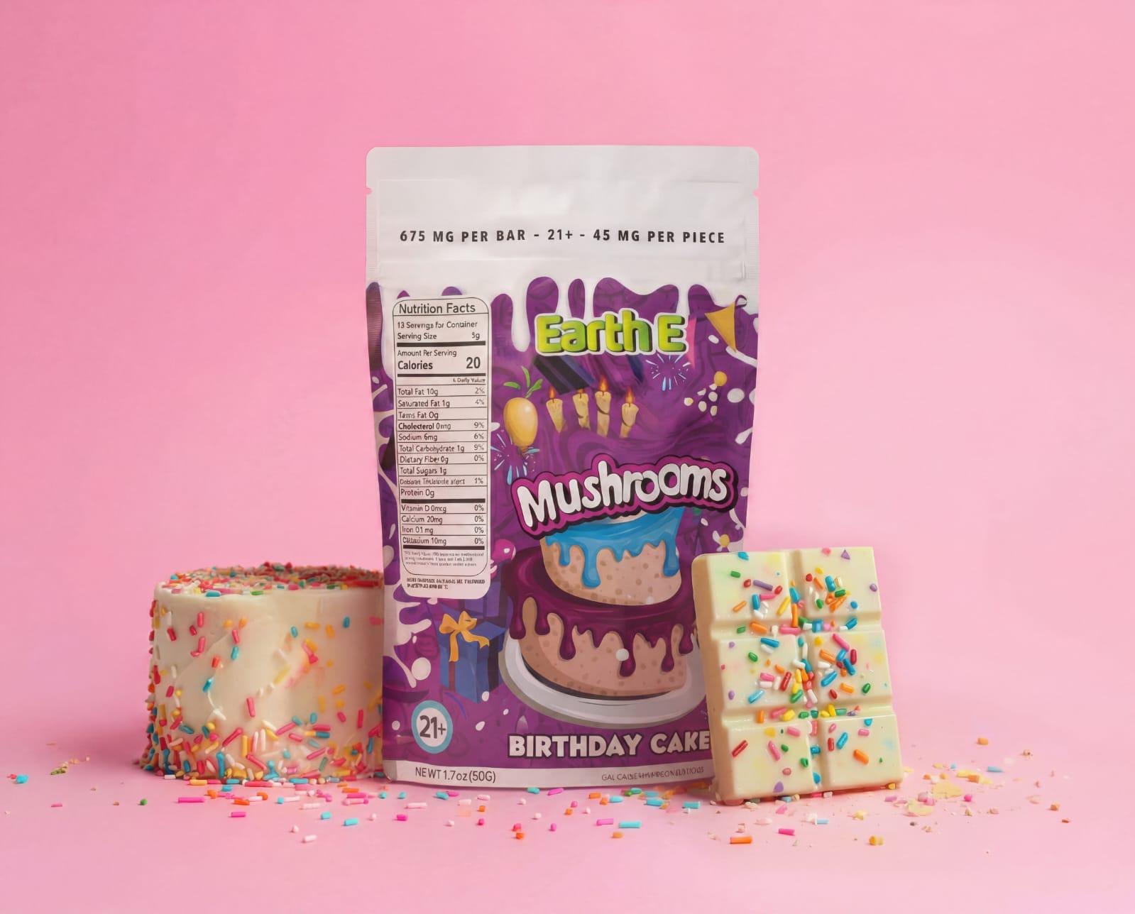 Mushroom Chocolate Bar