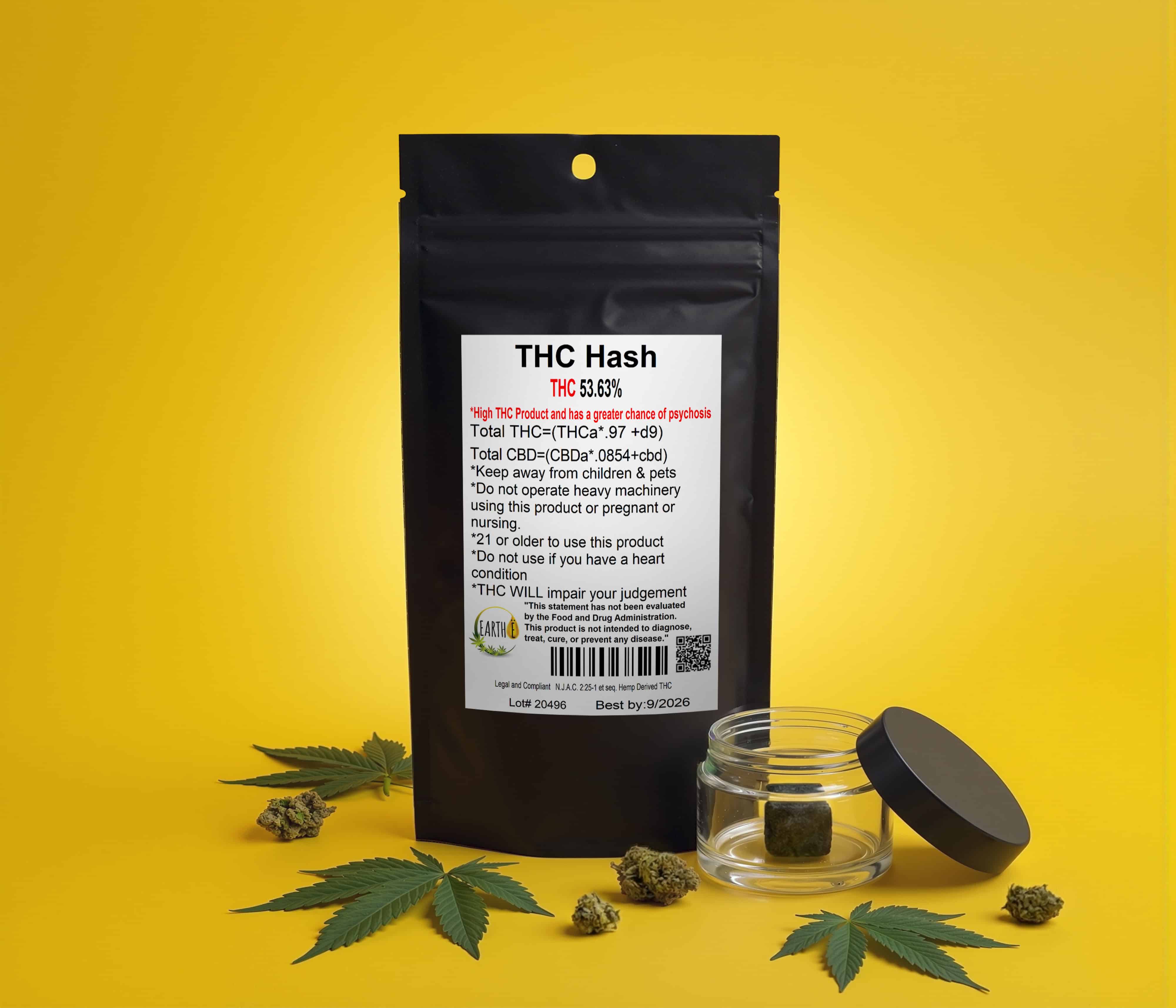 Premium THC Hash