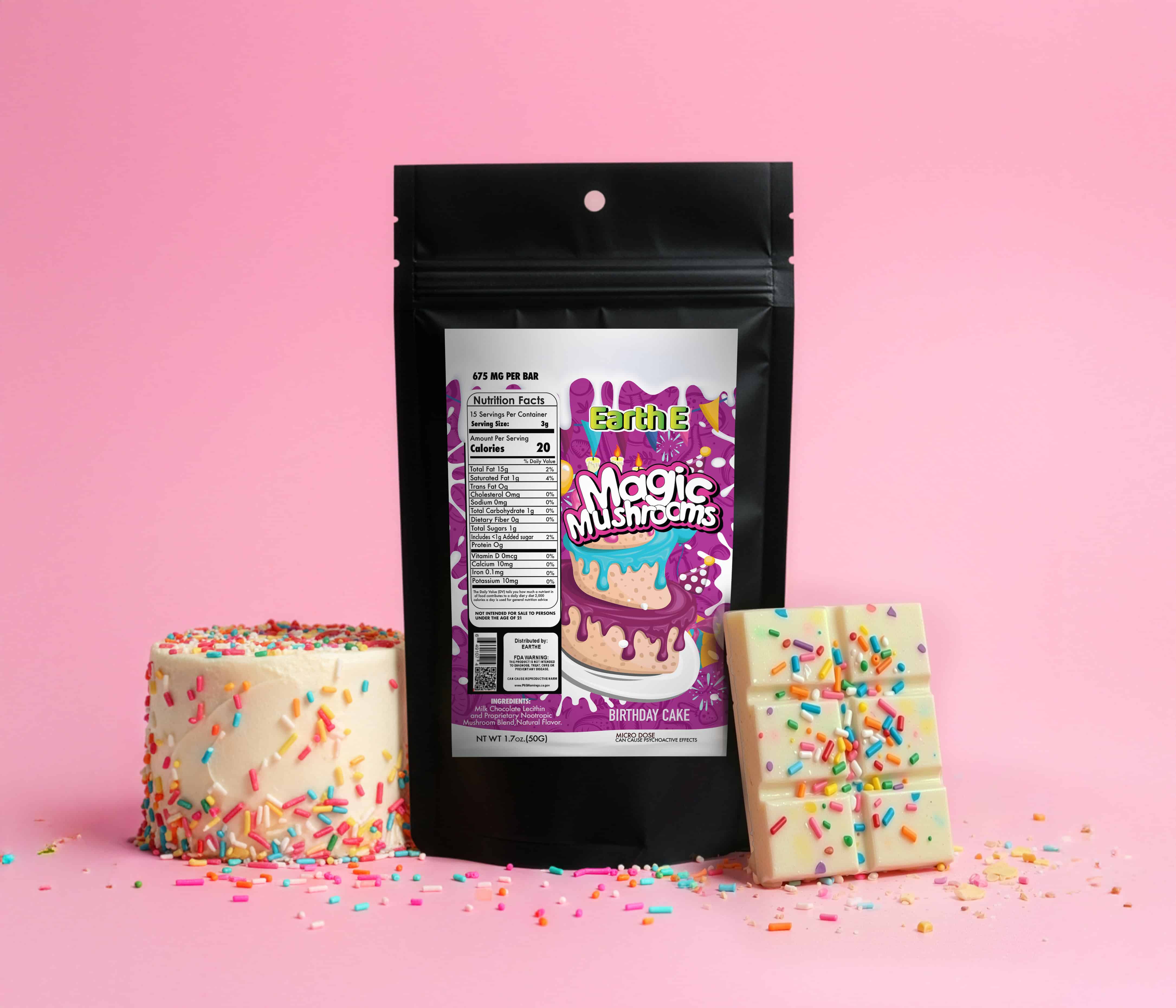 Magic Mushroom Chocolate Bar